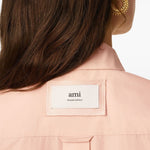 Camicia con bottoni in rosa Ami paris - donna 