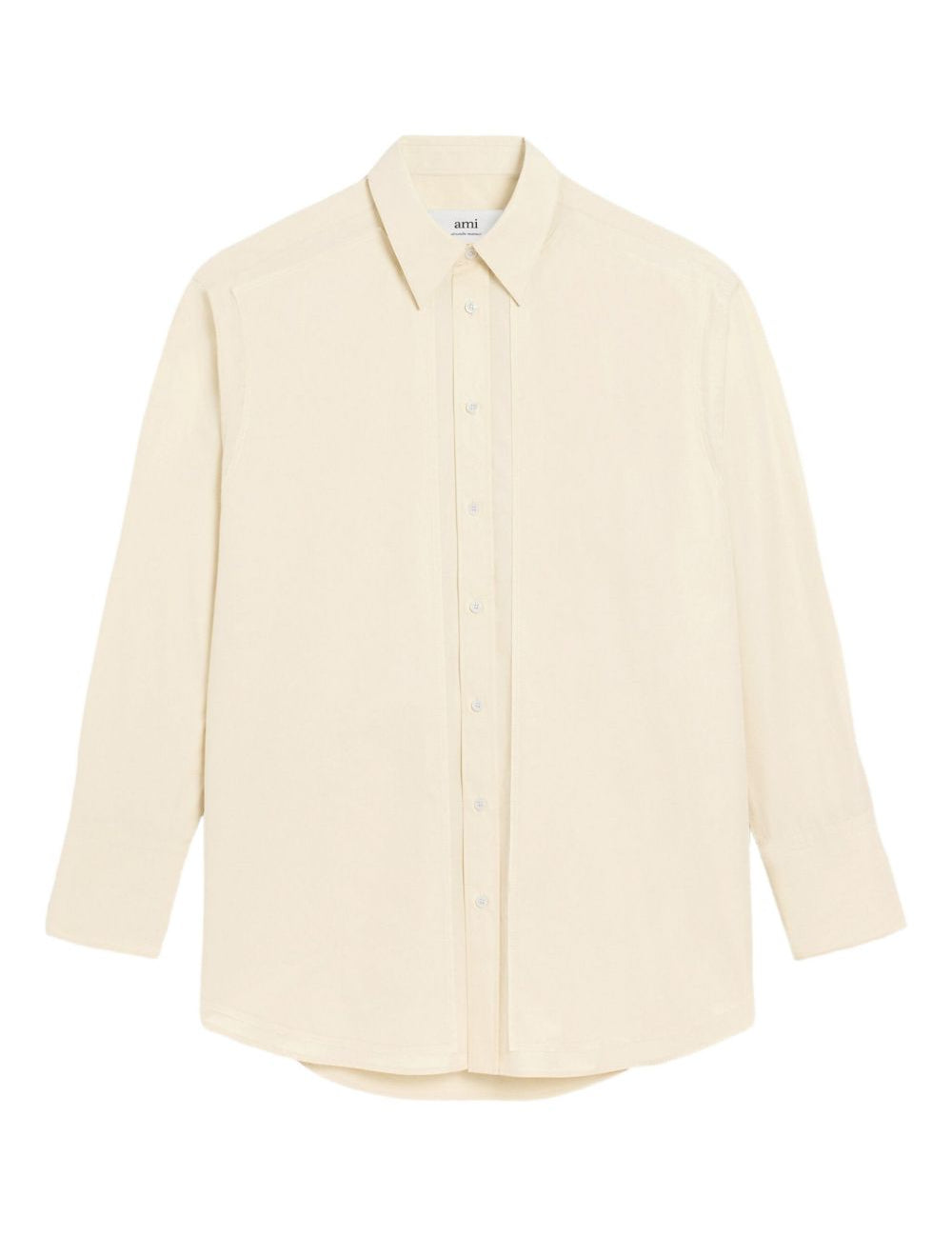 Camicia con logo posteriore in avorio Ami Paris - unisex 