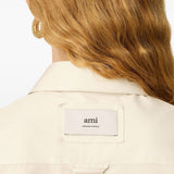 Camicia con logo posteriore in avorio Ami Paris - unisex 