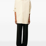 Camicia con logo posteriore in avorio Ami Paris - unisex 