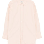 Camicia con logo posteriore in rosa chiaro Ami Paris - unisex 