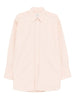 Camicia con logo posteriore in rosa chiaro Ami Paris - unisex