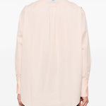 Camicia con logo posteriore in rosa chiaro Ami Paris - unisex 