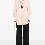Camicia con logo posteriore in rosa chiaro Ami Paris - unisex 