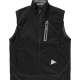 Gilet imbottito alpha in nero And wander - uomo 