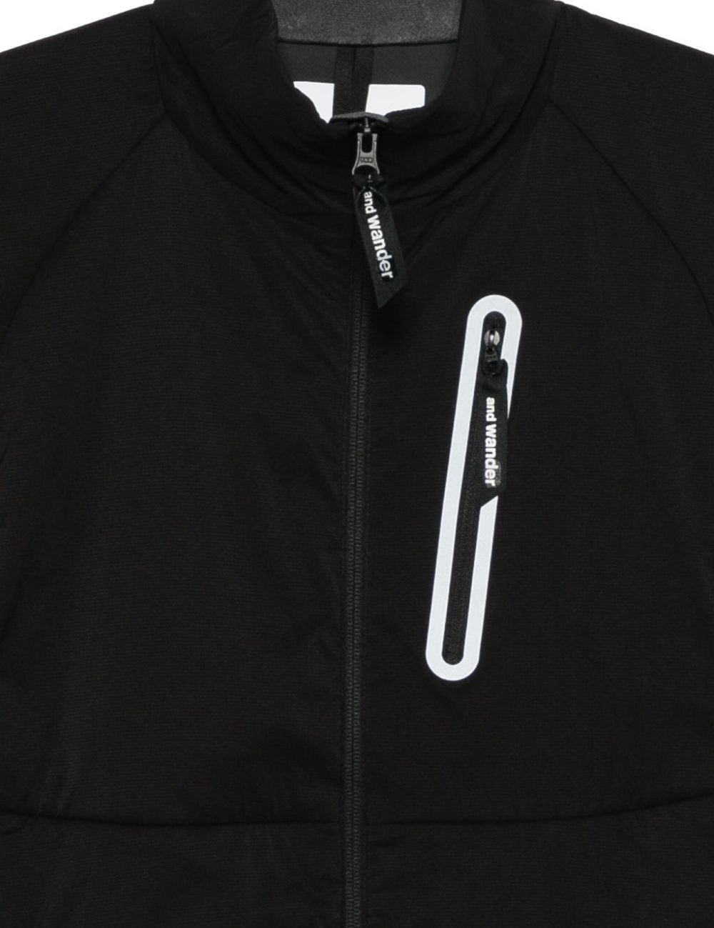 Gilet imbottito alpha in nero And wander - uomo 