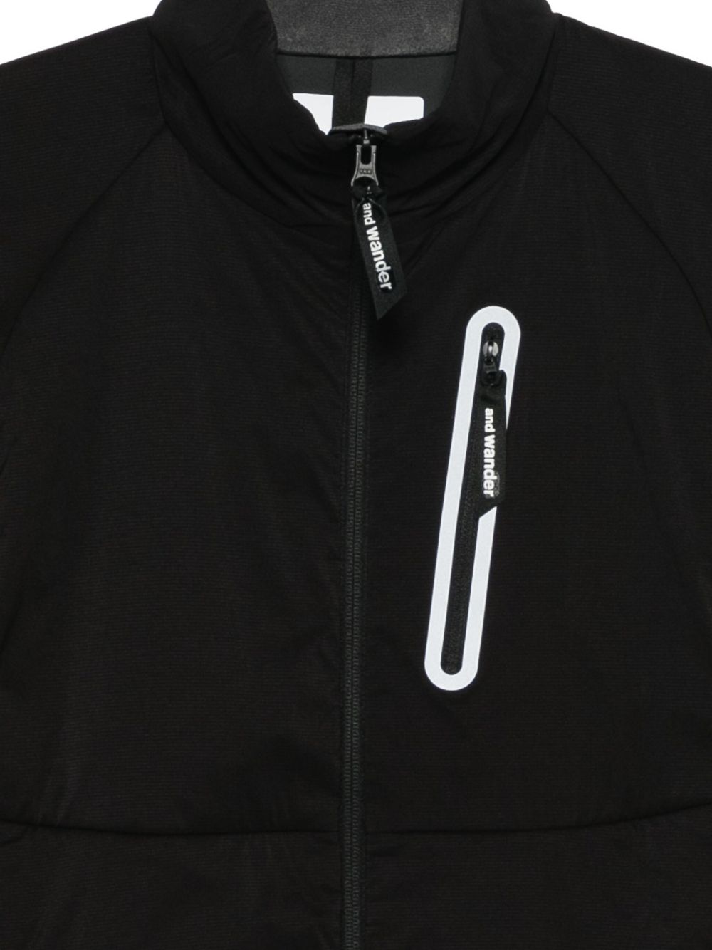 Gilet imbottito alpha in nero And wander - uomo 