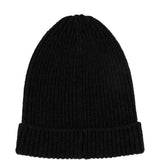 Berretto con logo ricamato in nero And wander - uomo 