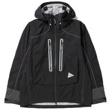 Giacca antipioggia pertex® shield in nero And wander - uomo 