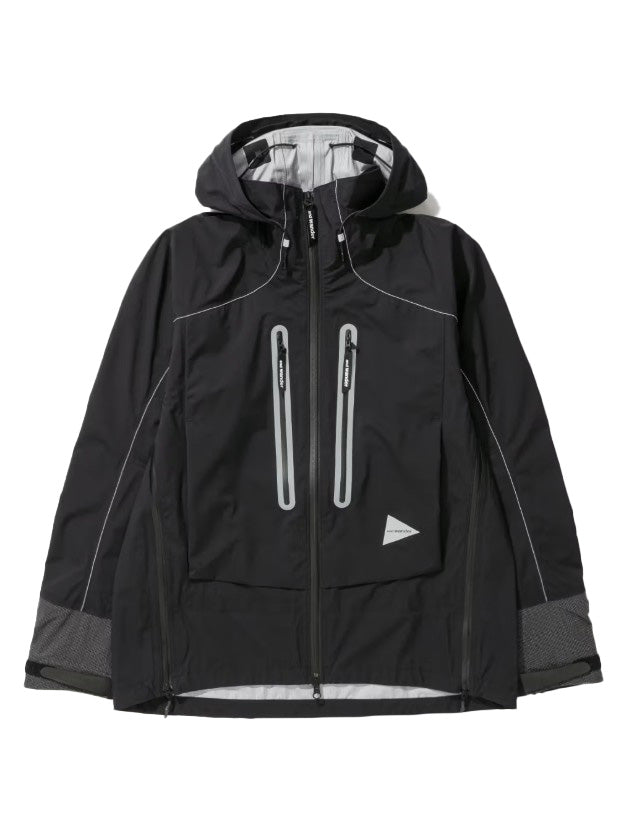 Giacca antipioggia pertex® shield in nero And wander - uomo 