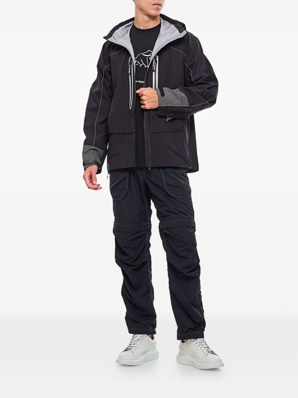 Giacca antipioggia pertex® shield in nero And wander - uomo 