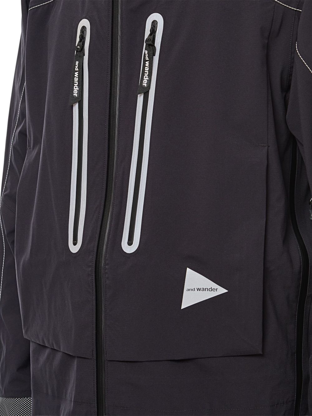 Giacca antipioggia pertex® shield in nero And wander - uomo 