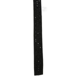 Cravatta con paillettes in nero Antonelli - donna 