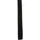 Cravatta con paillettes in nero Antonelli - donna 