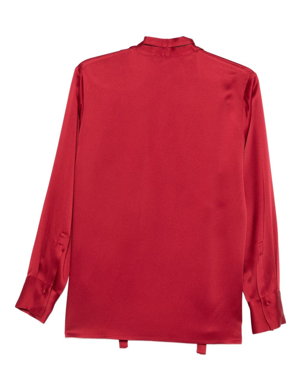 Blusa con collo lavallière in rosso Antonelli - donna 