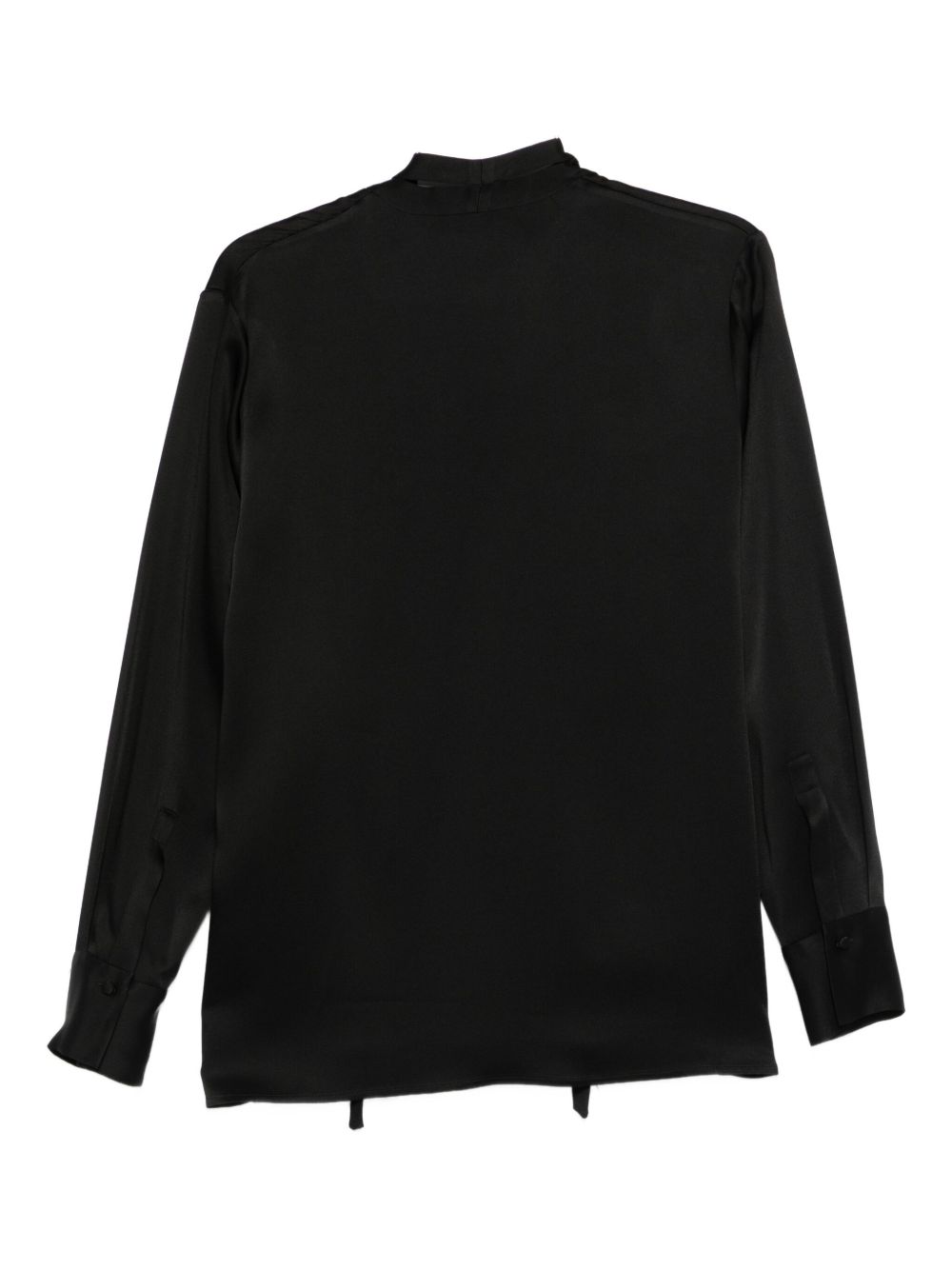 Blusa con collo lavallière in nero Antonelli - donna 