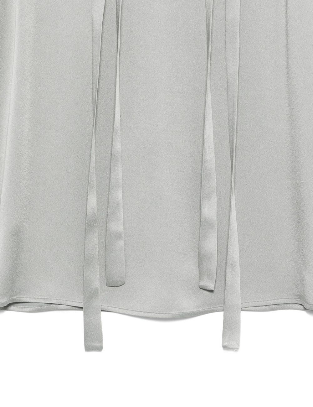 Top con collo Abelia in grigio Antonelli - donna 