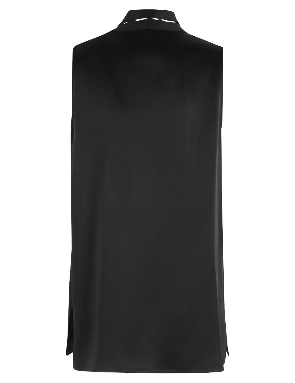 Blusa con finitura satinata abelia in nero Antonelli - donna 