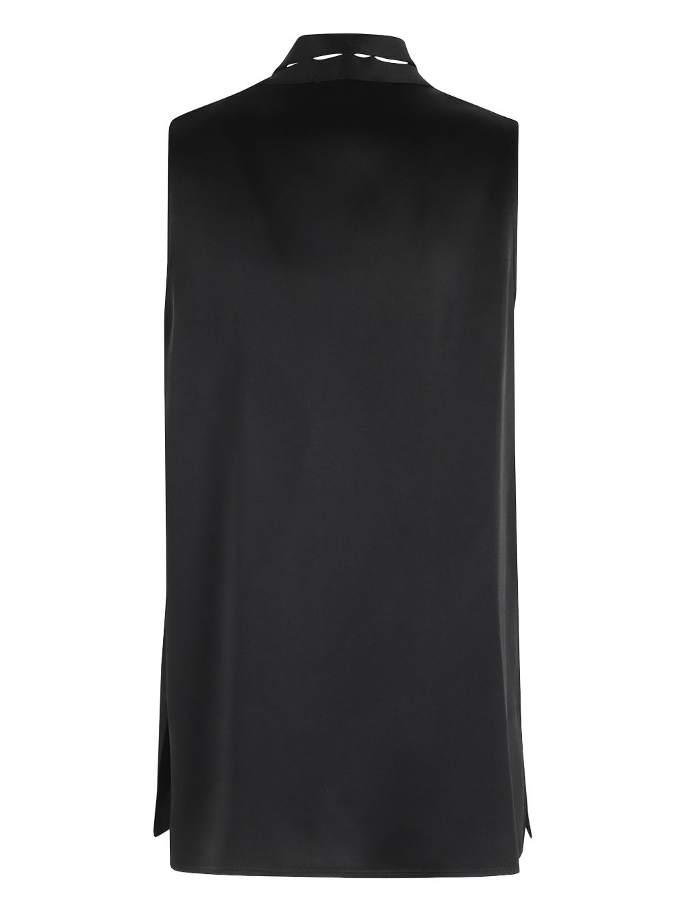 Blusa con finitura satinata abelia in nero Antonelli - donna 