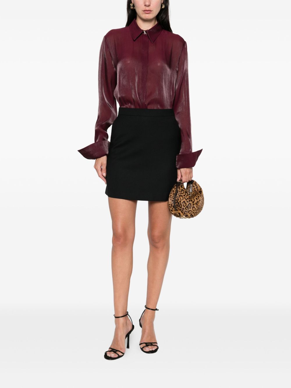 Minigonna Irish in nero Antonelli - donna 