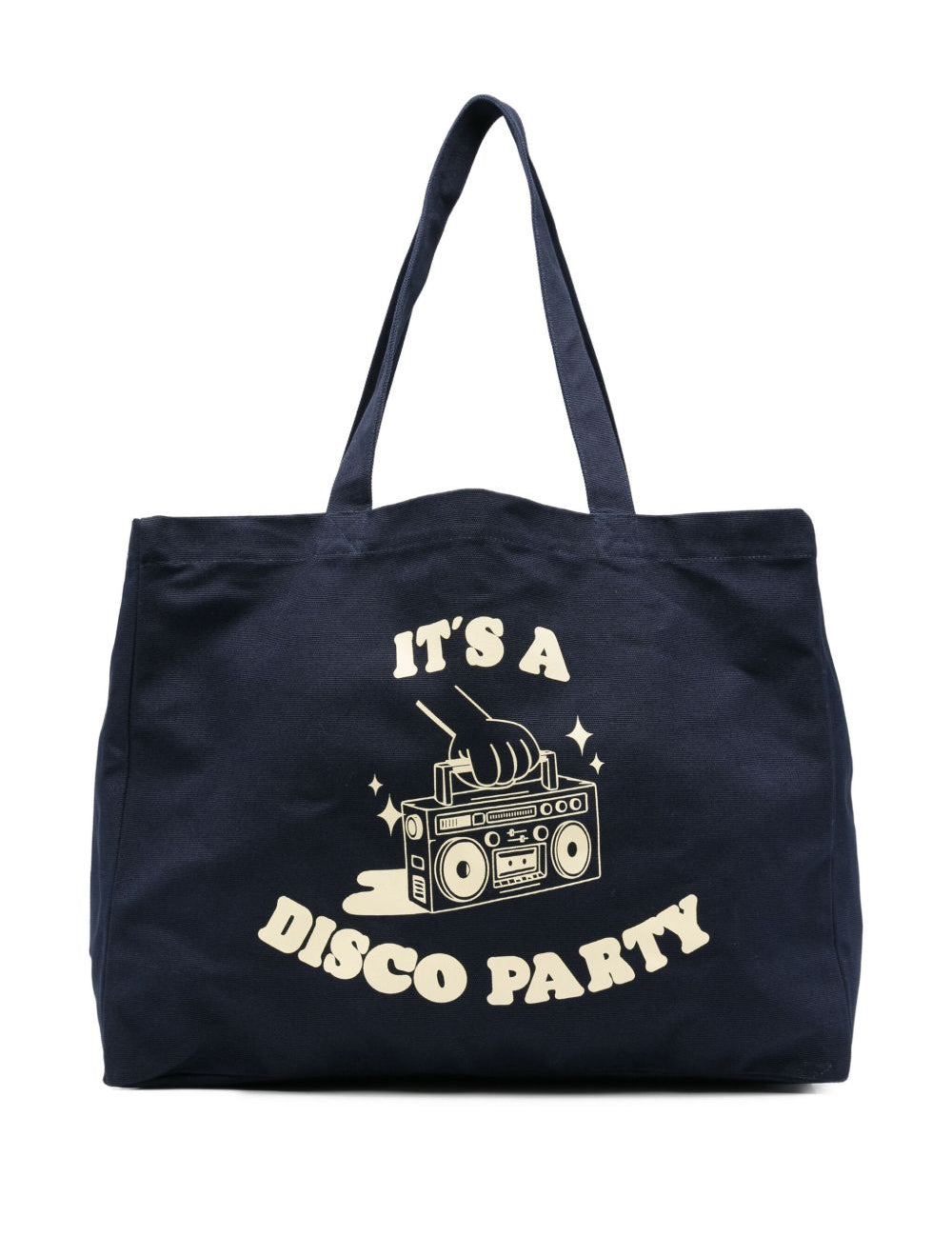 Borsa tote con stampa in blu A.P.C. - unisex 