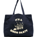 Borsa tote con stampa in blu A.P.C. - unisex 