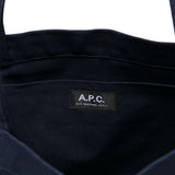 Borsa tote con stampa in blu A.P.C. - unisex 