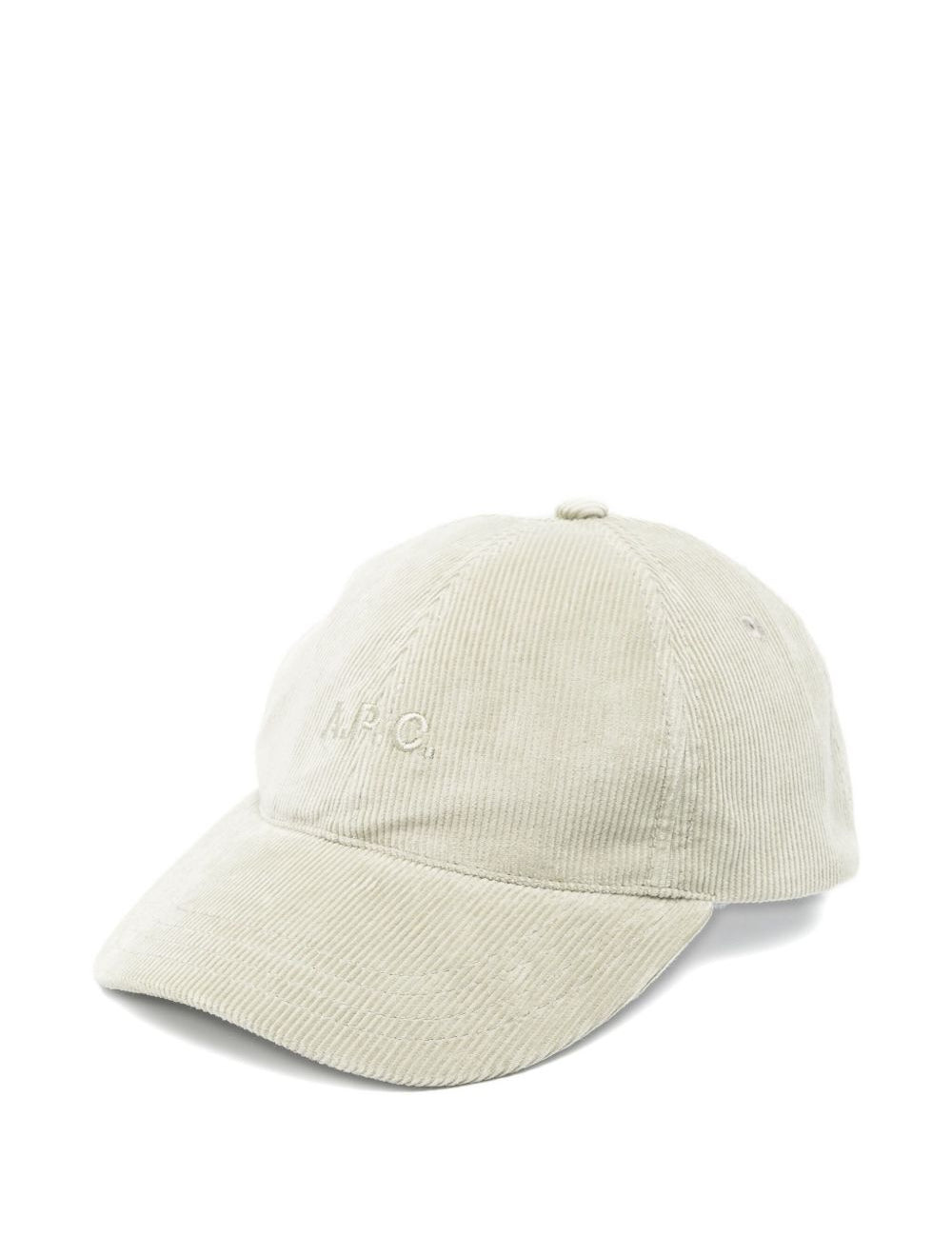 Berretto da baseball in velluto a coste Charlie in verde A.P.C. - unisex 