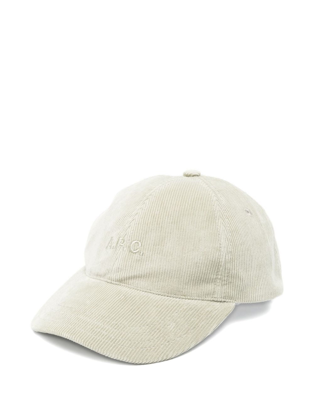 Berretto da baseball in velluto a coste Charlie in verde A.P.C. - unisex 
