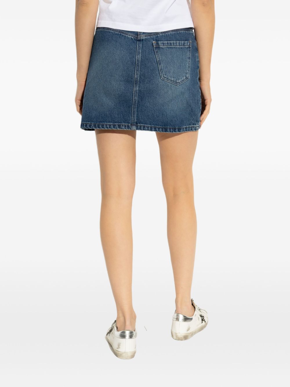 Minigonna Moss in blu A.P.C. - donna 