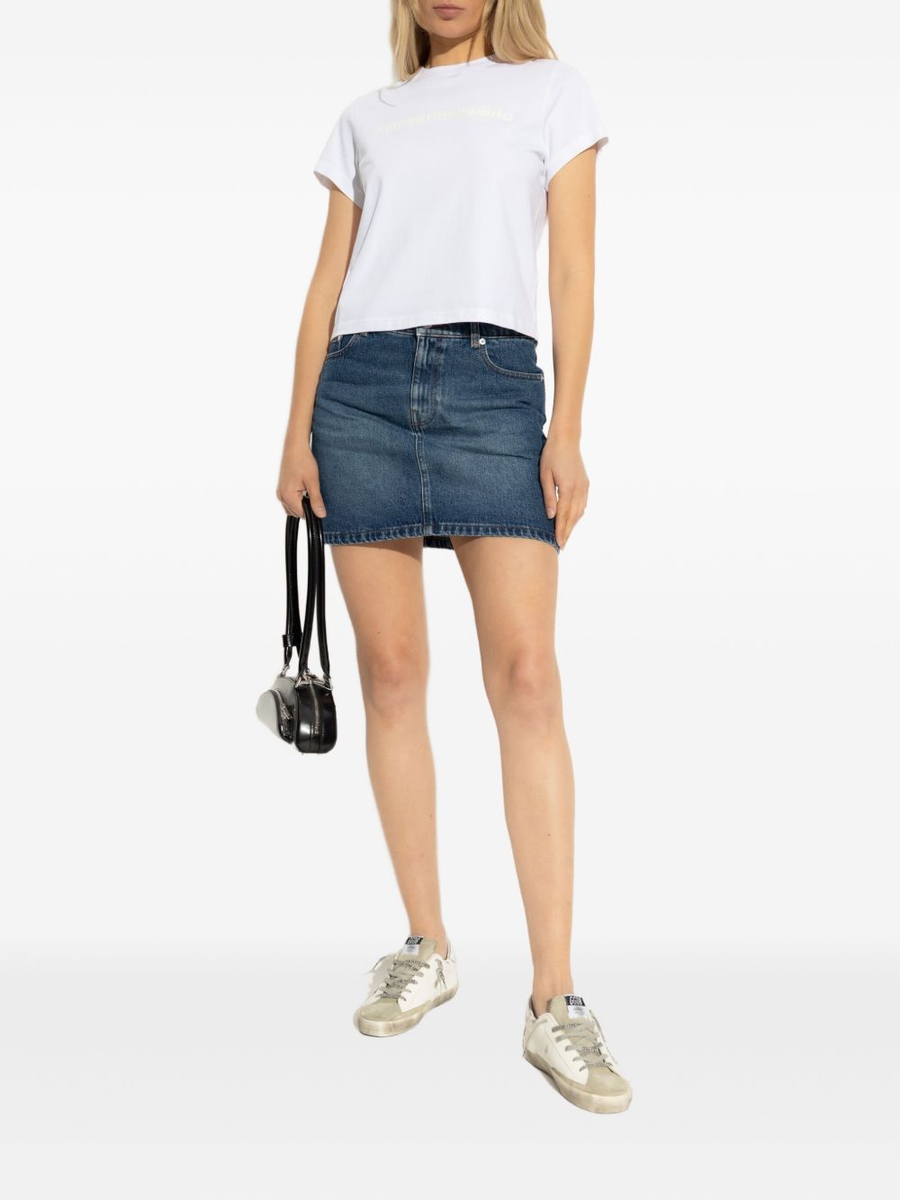 Minigonna Moss in blu A.P.C. - donna 