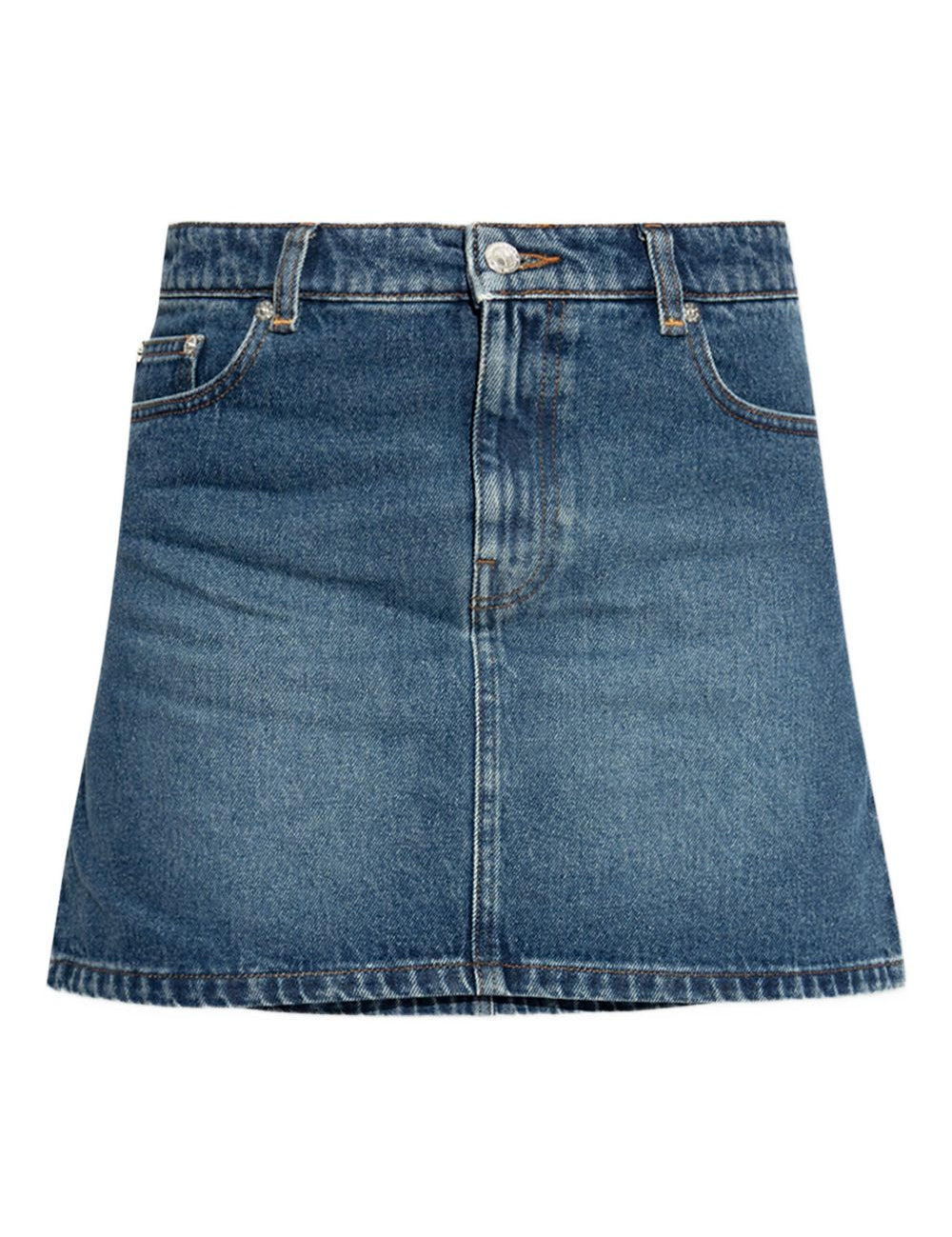 Minigonna Moss in blu A.P.C. - donna 