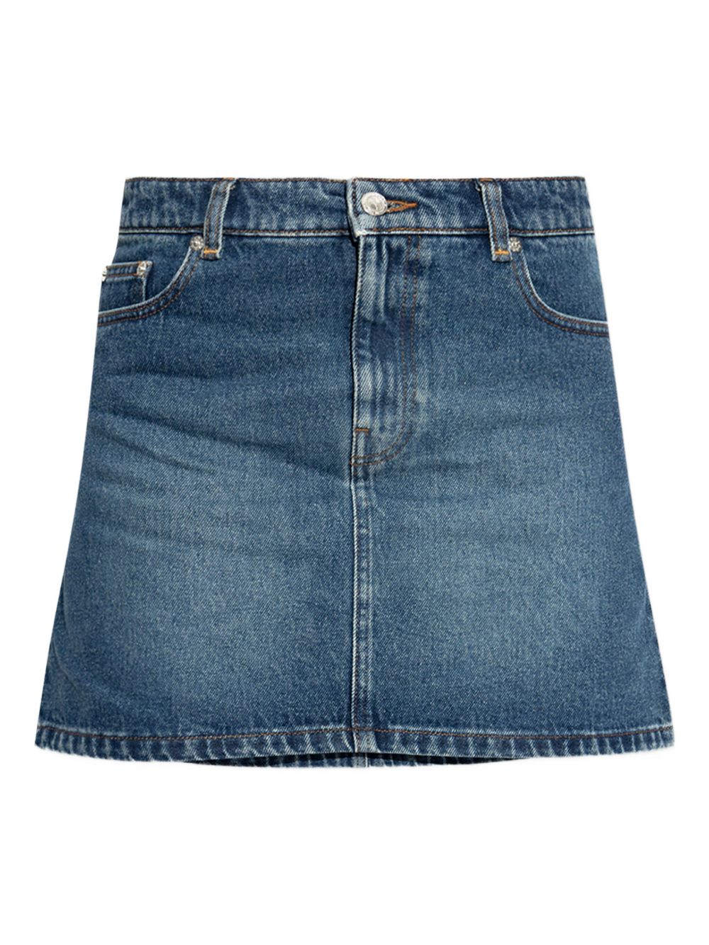 Minigonna Moss in blu A.P.C. - donna 