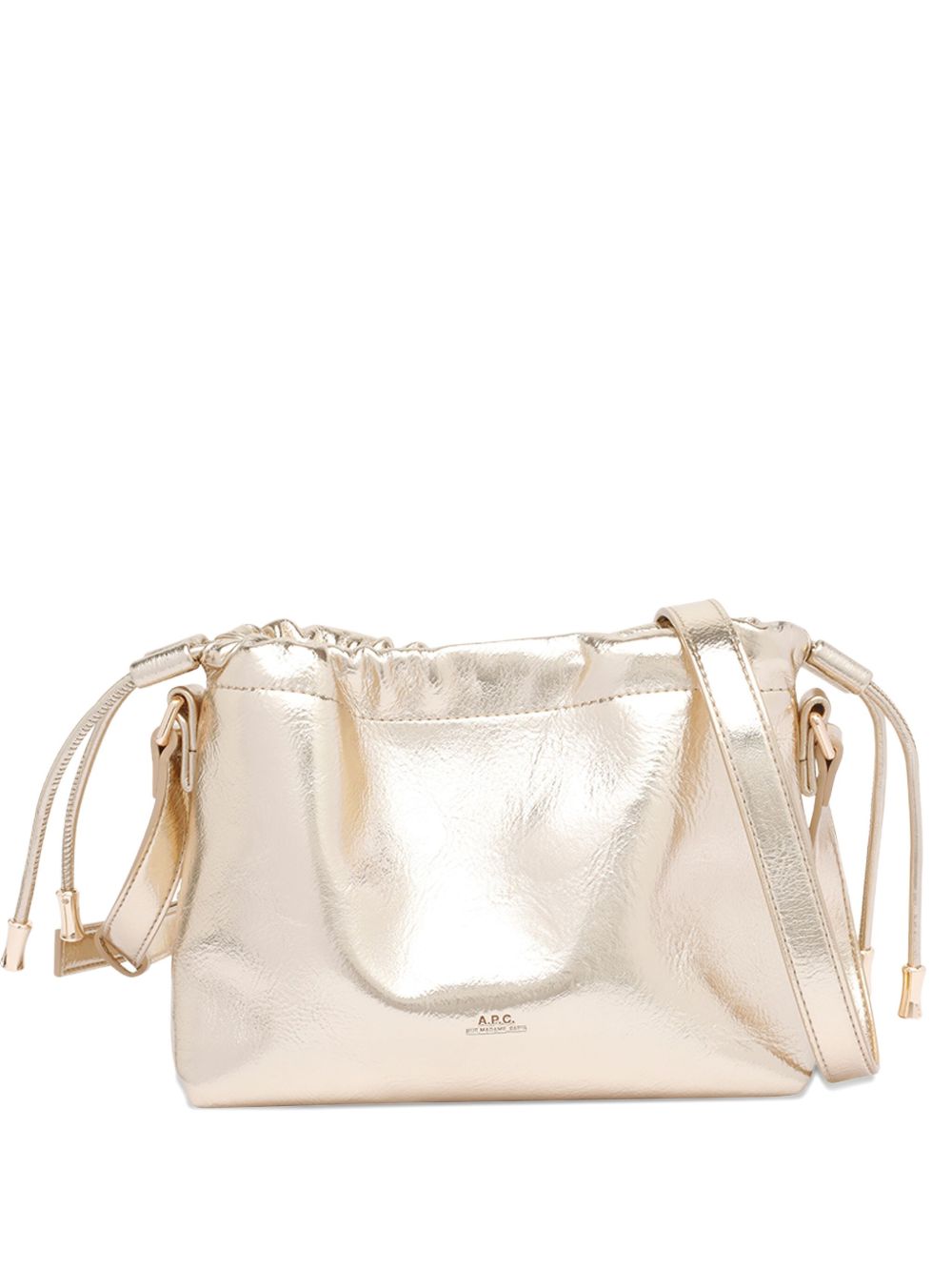 Borsa a tracolla ninon mini in oro A.P.C - donna 