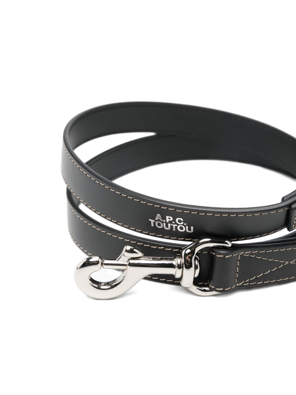 Guinzaglio per cani Toutou in nero A.P.C. - cani 