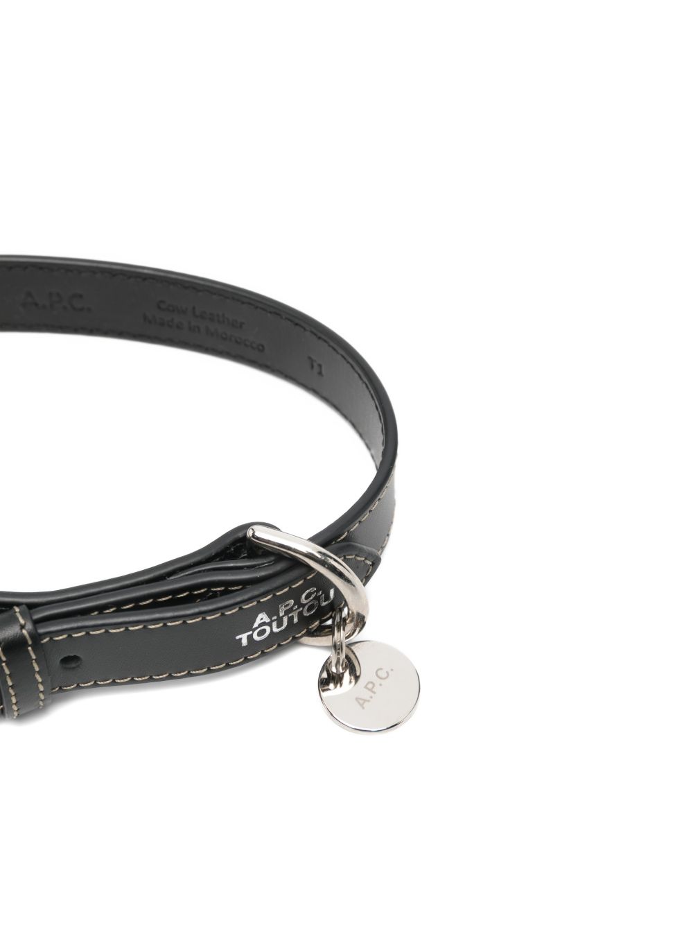 Collare per cani Toutou con logo A.P.C. - cani 