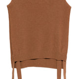 Gilet in maglia in marrone A.P.C. - donna 