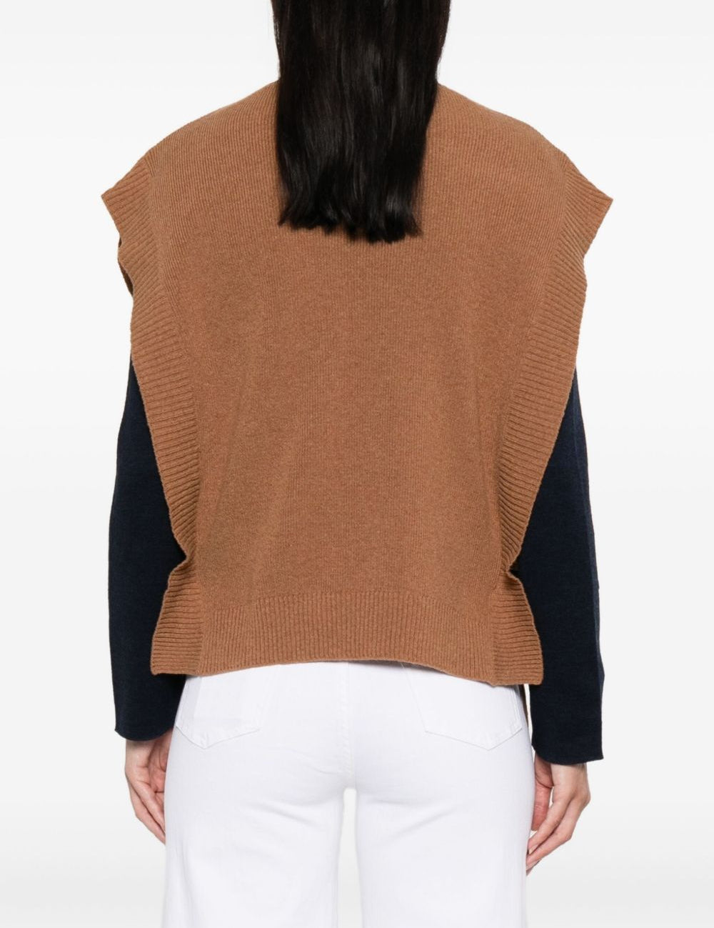 Gilet in maglia in marrone A.P.C. - donna 