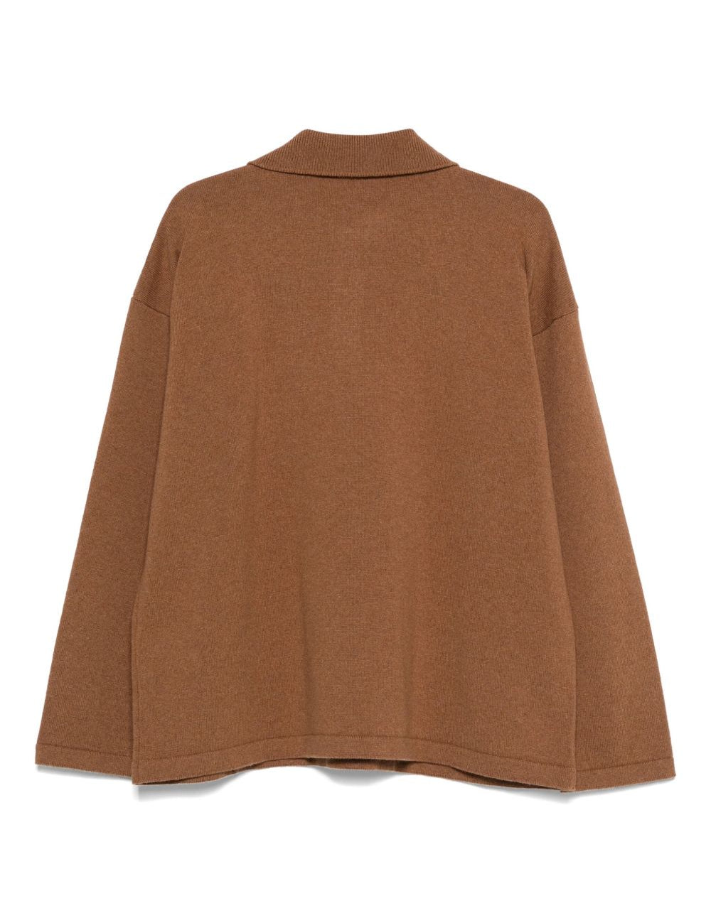 Polo in maglia in marrone A.P.C. - uomo 