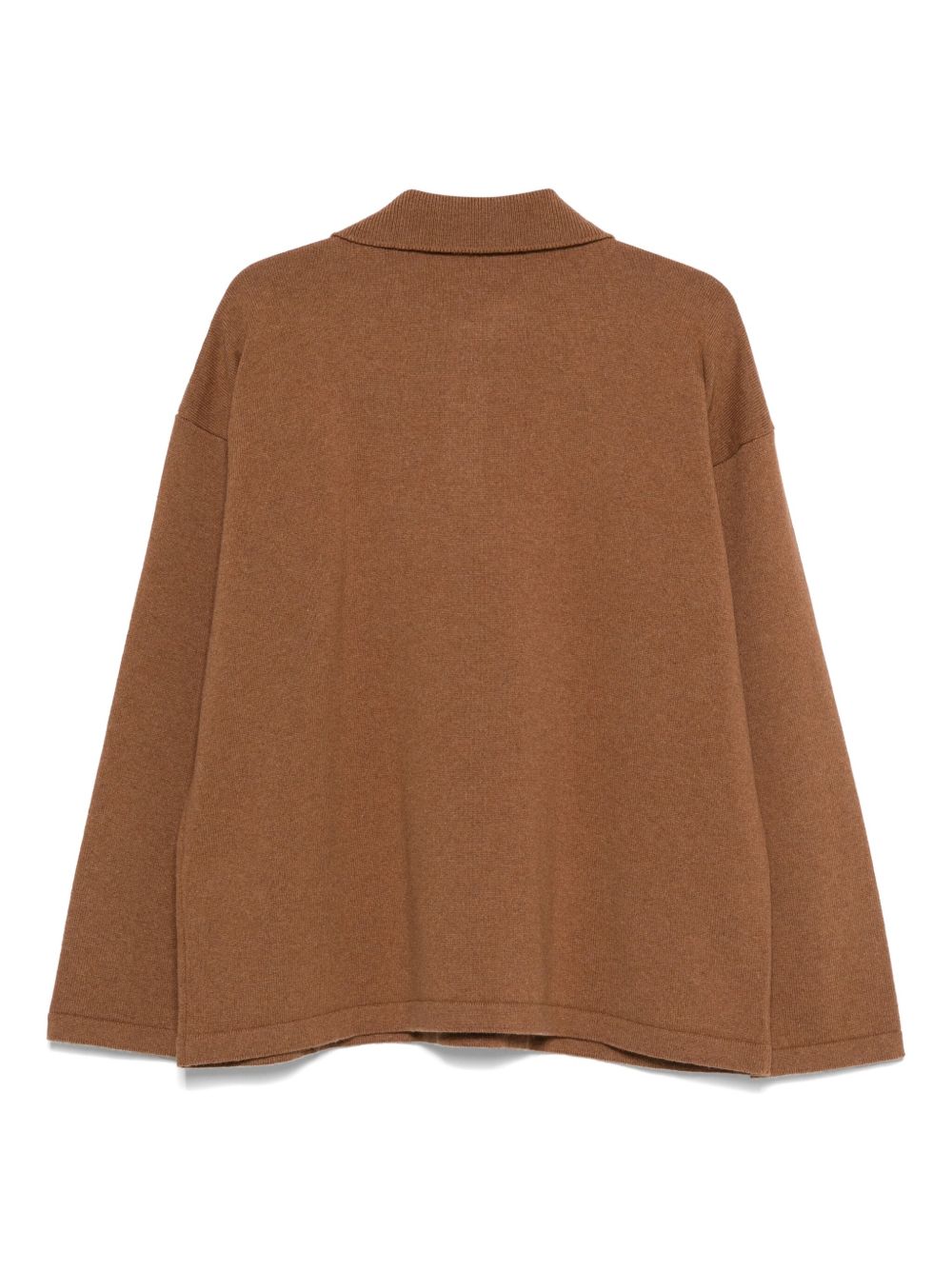 Polo in maglia in marrone A.P.C. - uomo 