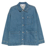 Giacca denim in cotone in blu A.P.C. X marc jacobs - unisex 