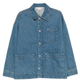 Giacca denim in cotone in blu A.P.C. X marc jacobs - unisex 
