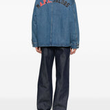 Giacca denim in cotone in blu A.P.C. X marc jacobs - unisex 