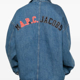 Giacca denim in cotone in blu A.P.C. X marc jacobs - unisex 