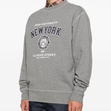 Felpa con stampa New York in grigio A.P.C. X marc jacobs - uomo 