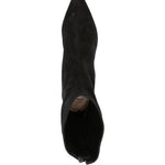 Stivaletti montmartre in camoscio 55mm in nero Aquazzura - donna 