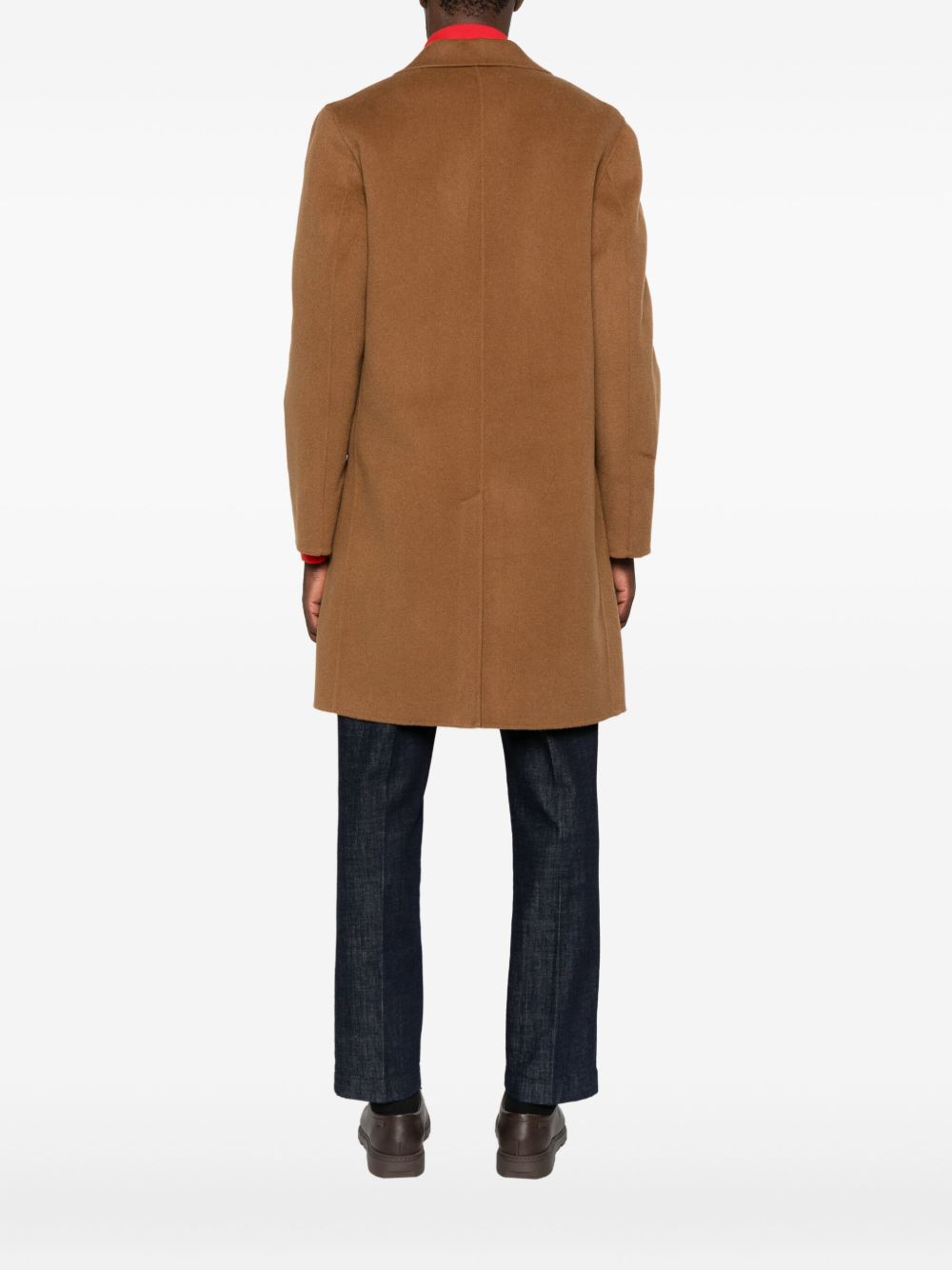 Cappotto con tasche in marrone Aspesi - uomo 