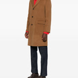 Cappotto con tasche in marrone Aspesi - uomo 