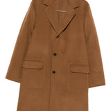 Cappotto con tasche in marrone Aspesi - uomo 