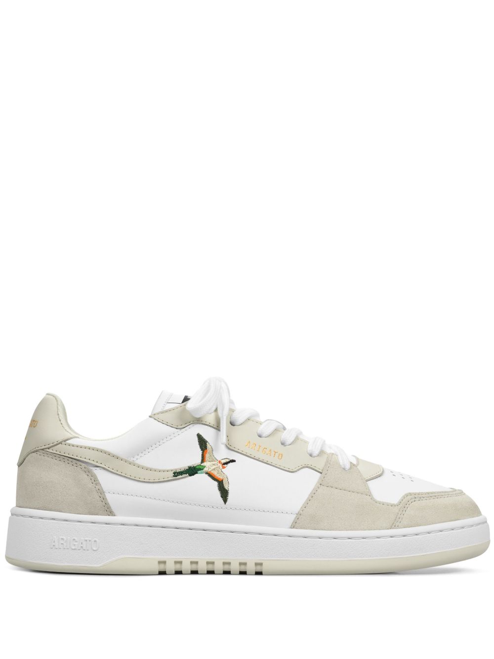 Sneakers Dice Lo Bee Bird in beige e bianco 